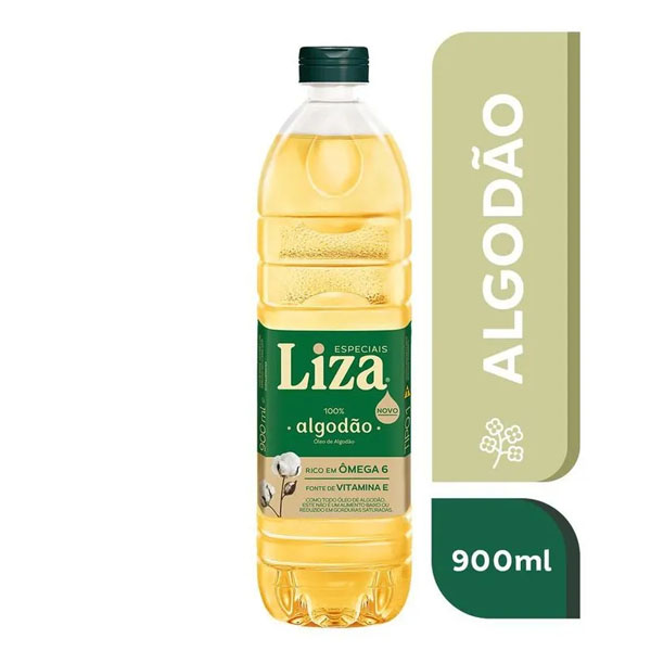 Óleo de Algodão Liza Especial Tipo 1 Garrafa 900ml