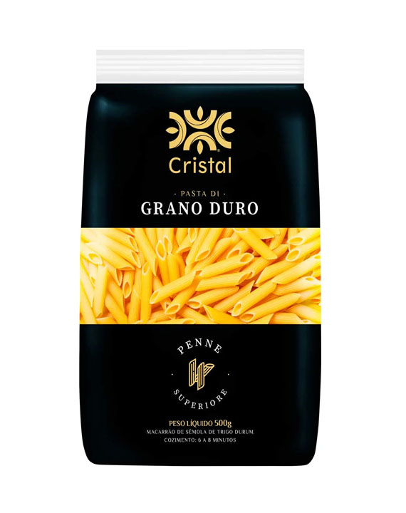 Macarrão Cristal Grano Duro Penne