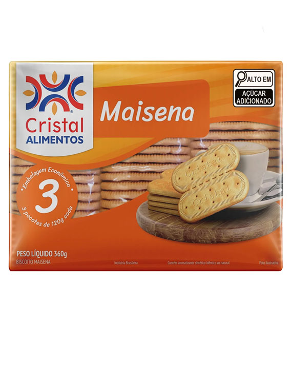 Biscoito Maisena Cristal