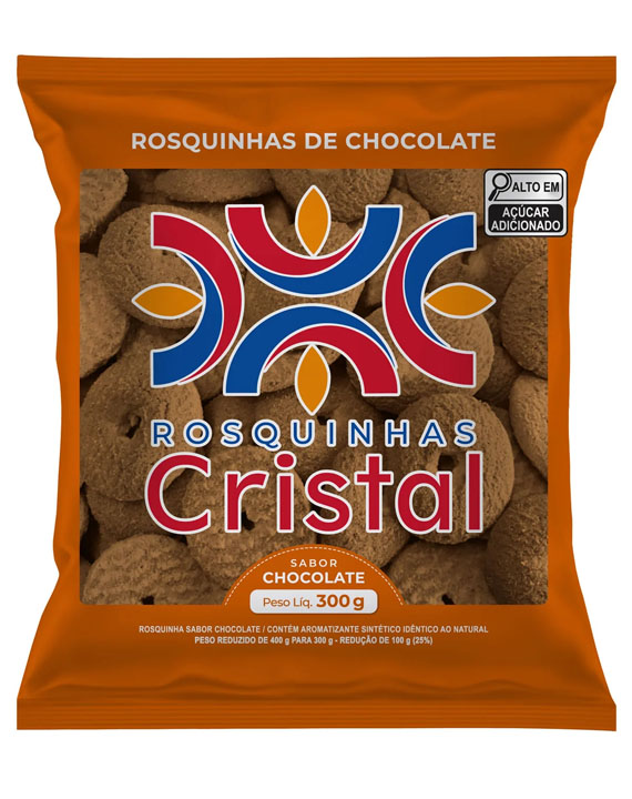 Rosquinha Cristal Chocolate