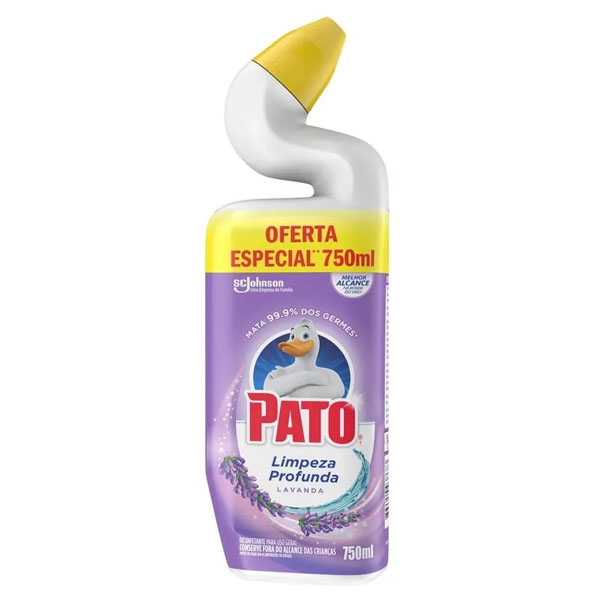 Limpador Sanitário Pato Lavanda 750ml Oferta Especial