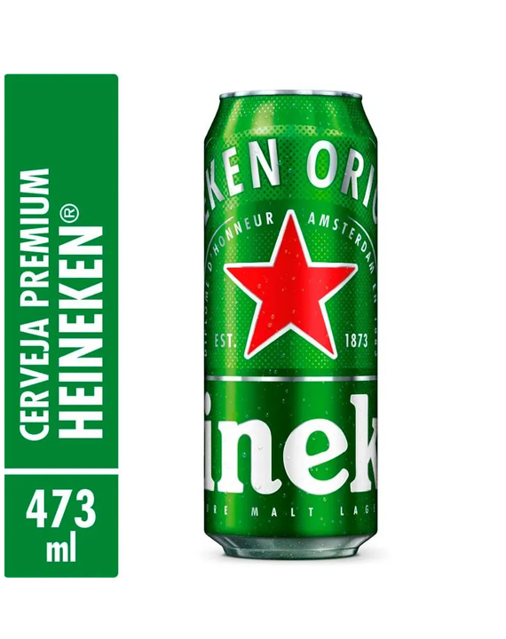 Cerveja Heineken Puro Malte Lata 473ml