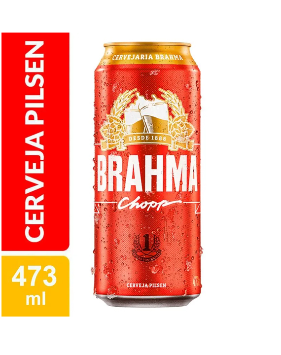 Cerveja Brahma Chopp Pilsen Lata 473ml