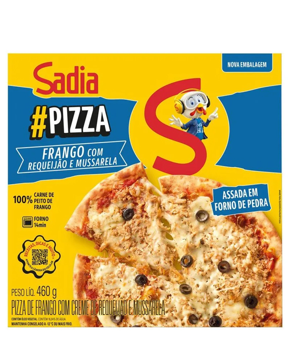 Pizza Sadia Frango/Requeijão/Muçarela 460g