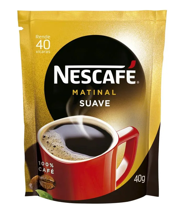 Café Solúvel Nescafé Matinal Suave Sachê 40g