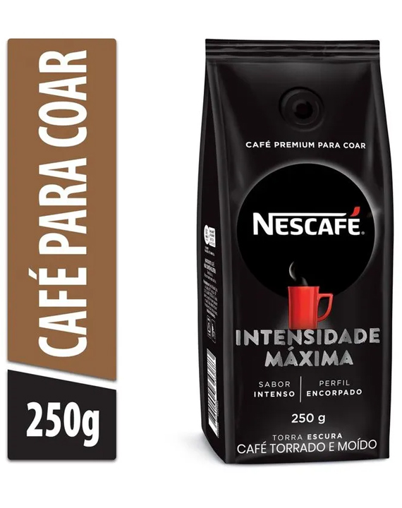 Café Nescafé Torrado e Moído Intensidade Máxima Premium 250g