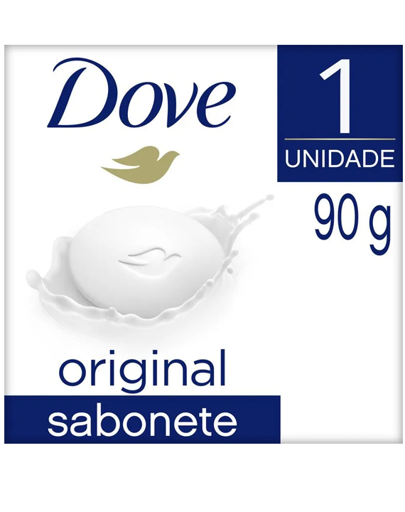 Sabonete em Barra Dove Cremoso Caixa 90g