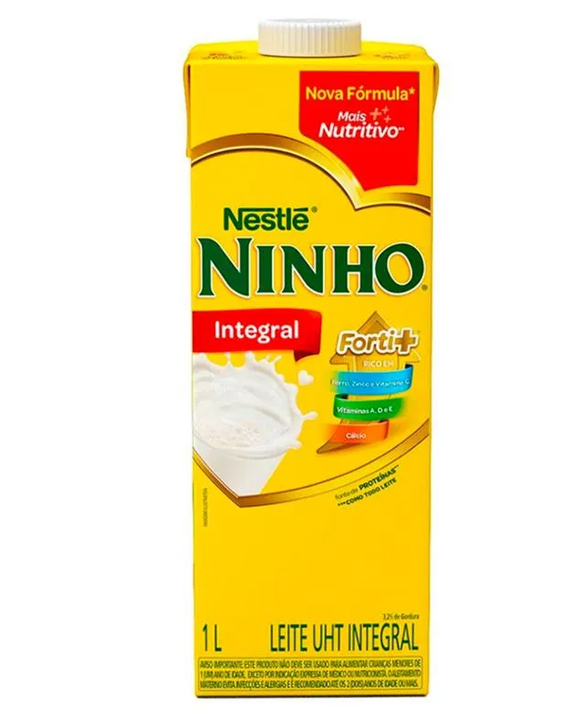 Leite Líquido Ninho Vitaminado Integral 1l