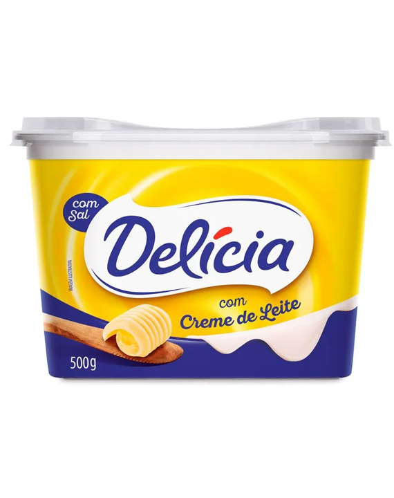 Margarina Delícia Cremosa c/ Sal 500g