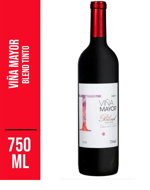 Vinho Argentino Vina Mayor Blend Tinto 750ml