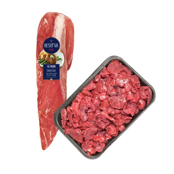 Carne p/ Strogonof Filé Mignon Friboi Resfriado unidade* (Aprox. 500g)