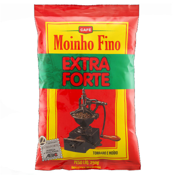 CAFE MOINHO FINO EXTRA FORTE 250G