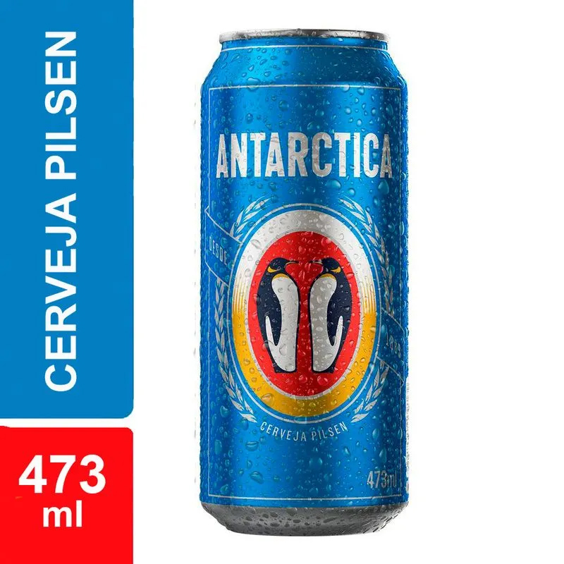 Cerveja Antarctica Pilsen Latão 473ml